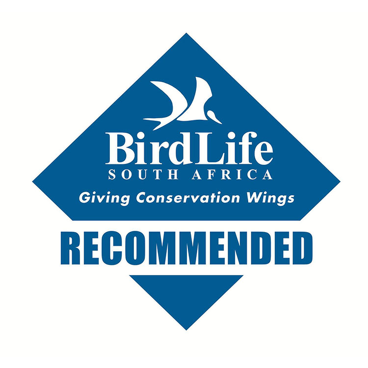 Birdy Bib is recommended by Birdlife South Africa